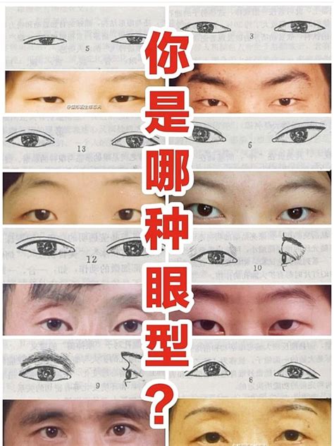 天生斜視面相|面相好不好？一半看眼睛！最全眼型圖解